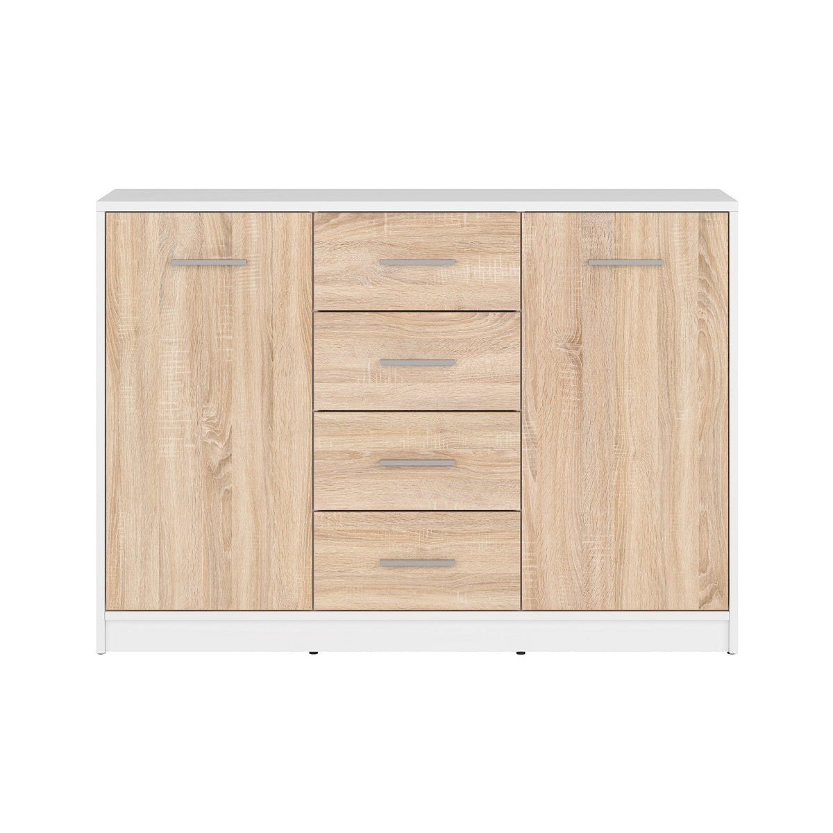 Comode cu sertare si usi NEPO PLUS, 118,5X34X84 CM