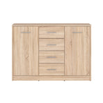 Comoda sonoma NEPO PLUS, 118,5X34X84 CM