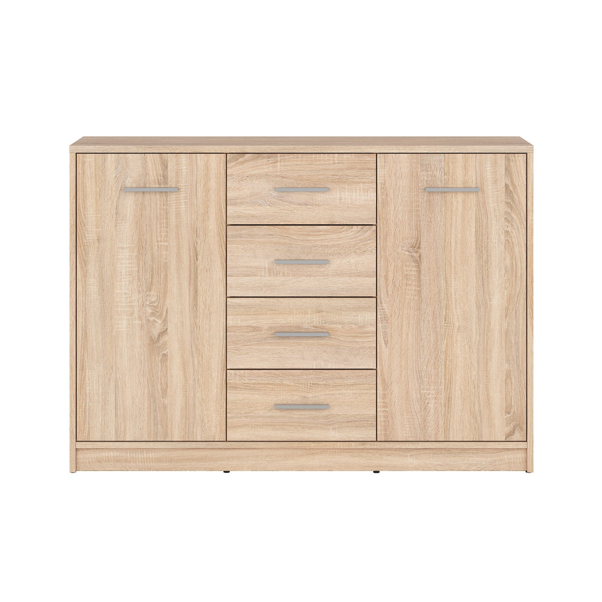 Comoda sonoma NEPO PLUS, 118,5X34X84 CM