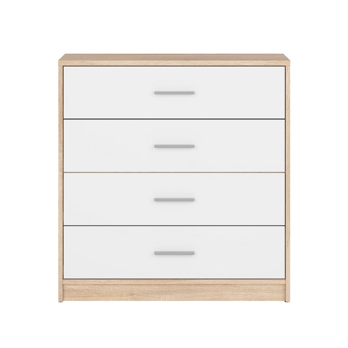 Comoda cu sertare mari Nepo Plus, 80X34X84 CM.