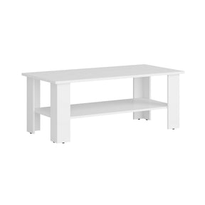 Masa mica ieftina alba NEPO PLUS, 115X56X45.5 CM.