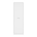 Dulap haine cu o usa alb Nepo Plus, 60X34X197 cm