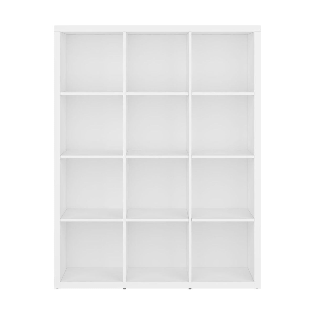 Biblioteca Nepo Plus, PAL, alb, 117X38.5X149.5 cm