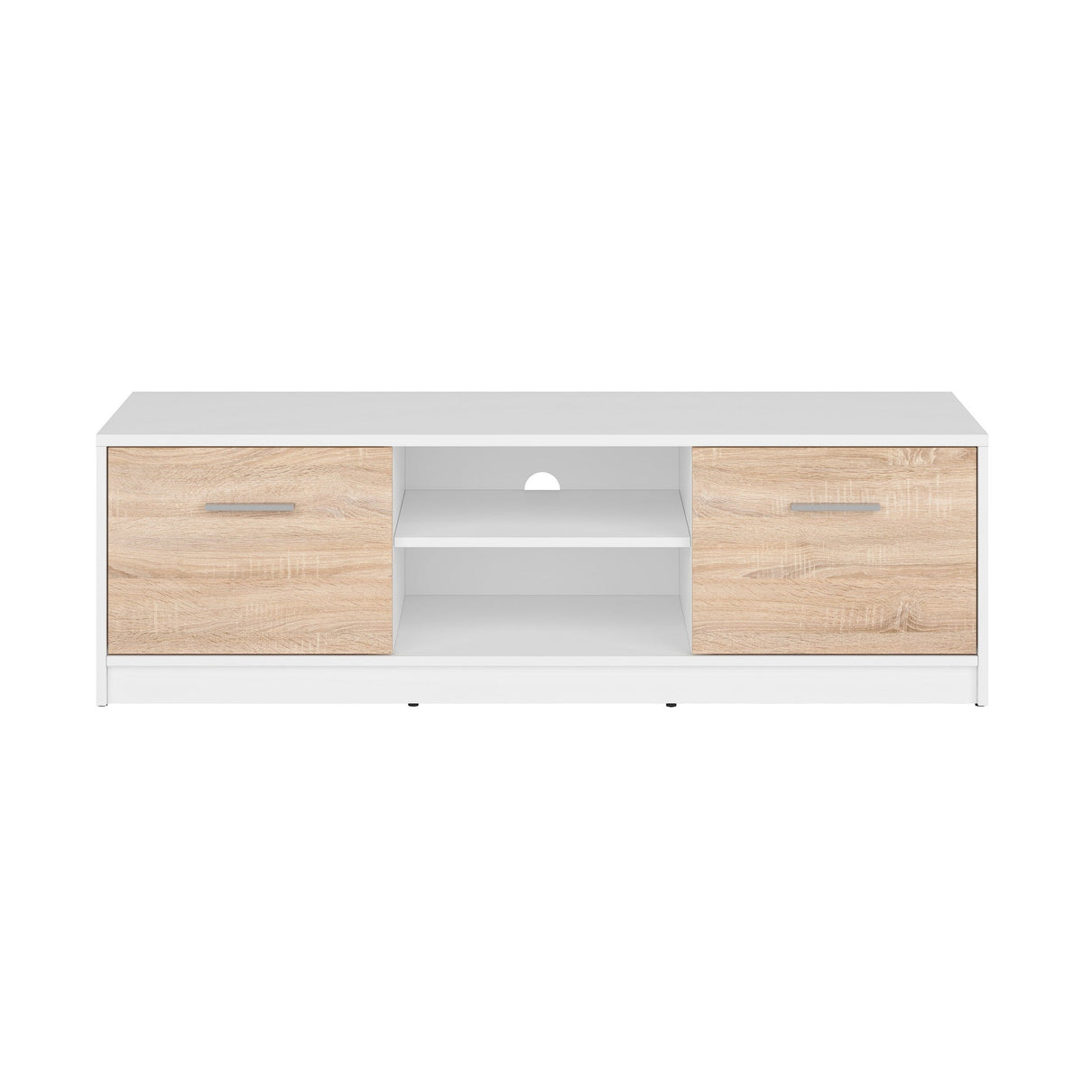 Comoda tv din pal Nepo Plus, 138.5X46.5X42.5 CM