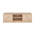 Comoda tv crem cu 2 sertare Nepo Plus, 138.5X46.5X42.5 CM