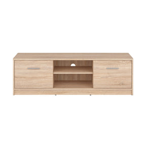 Comoda tv crem cu 2 sertare Nepo Plus, 138.5X46.5X42.5 CM