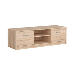 Comoda tv crem cu 2 sertare Nepo Plus, 138.5X46.5X42.5 CM