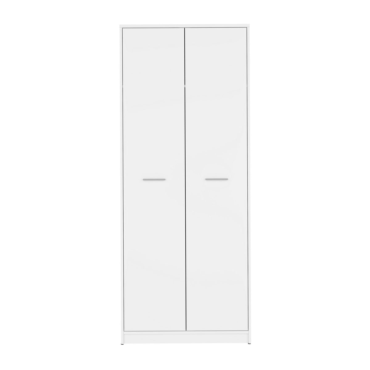 Dulap haine lemn alb NEPO PLUS, 80X54.5X197 cm.