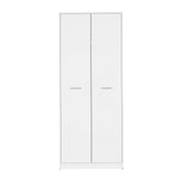 Dulap haine lemn alb NEPO PLUS, 80X54.5X197 cm.