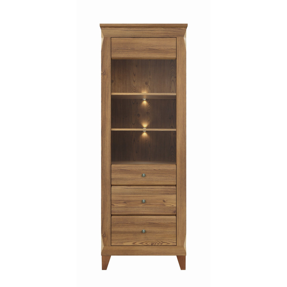 Vitrina living Bergen REG1W2S, 72X47X202 CM