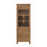 Vitrina living Bergen REG1W2S, 72X47X202 CM