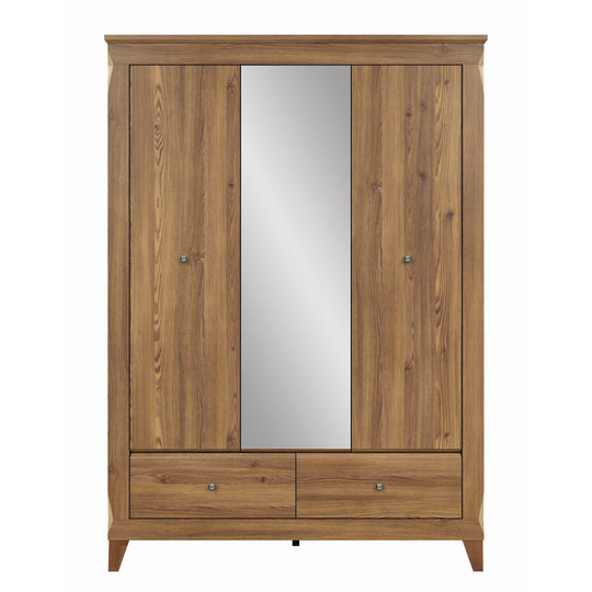 Dulap haine cu trei usi Bergen, 144X63X202 cm