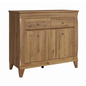 Comoda stejar auriu Bergen, 110X47X98 CM