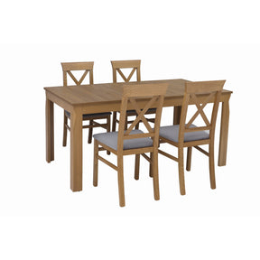 Mese sculptate din lemn Bergen STO-160, 160/200X90X76 CM