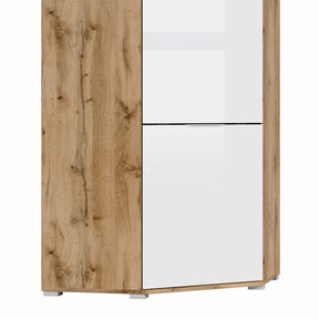 Dulapuri in colt Zele, 78X78X195 cm