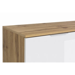 Comoda alba lemn Zele, 104X41X106 CM