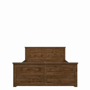 Cadru Pat din lemn rustic Patras 160 fara somiera