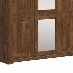 Dulap haine cu oglinzi Patras, 153X59X208 cm