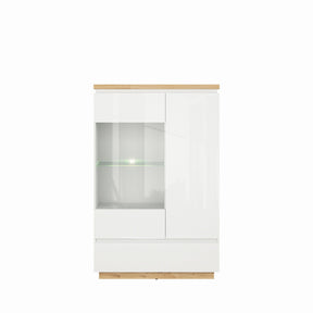 Vitrina mica Erla REG1D1W1S, 98X41X153 CM