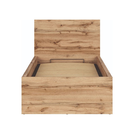 Cadru pat o persoana Tetrix, 204,5X99X40,5/90 cm cu somiera
