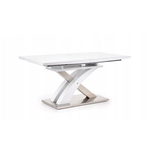 Masa alba moderna Sandor 2, 160/220X90X78 CM