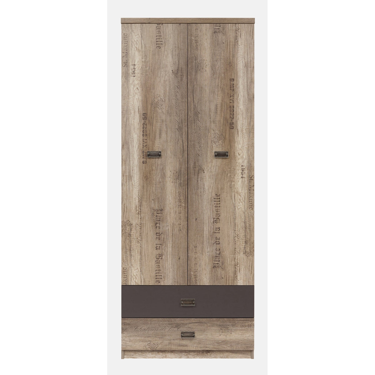 Dulap haine 80 cm Malcolm, 80X57X205.5 cm