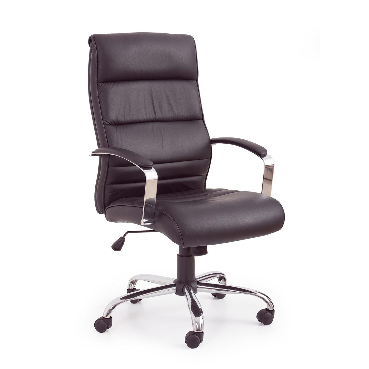 Scaune birou premium negre Teksas, 63X51X112/122 CM