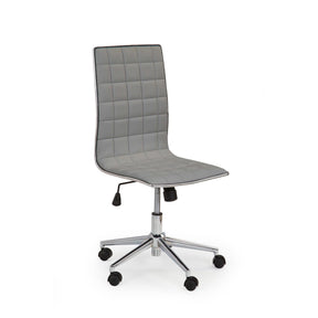 Scaun cu roti copii gri TIROL, 44X46X97/107 CM