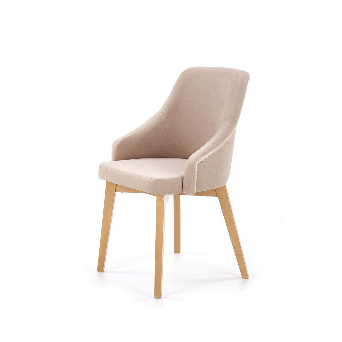 Scaun living Toledo 2, bej,  57X56X86 CM - ACAJU 