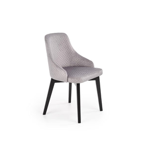 Scaun tapitat TOLEDO 3, gri, 57x56x86 cm