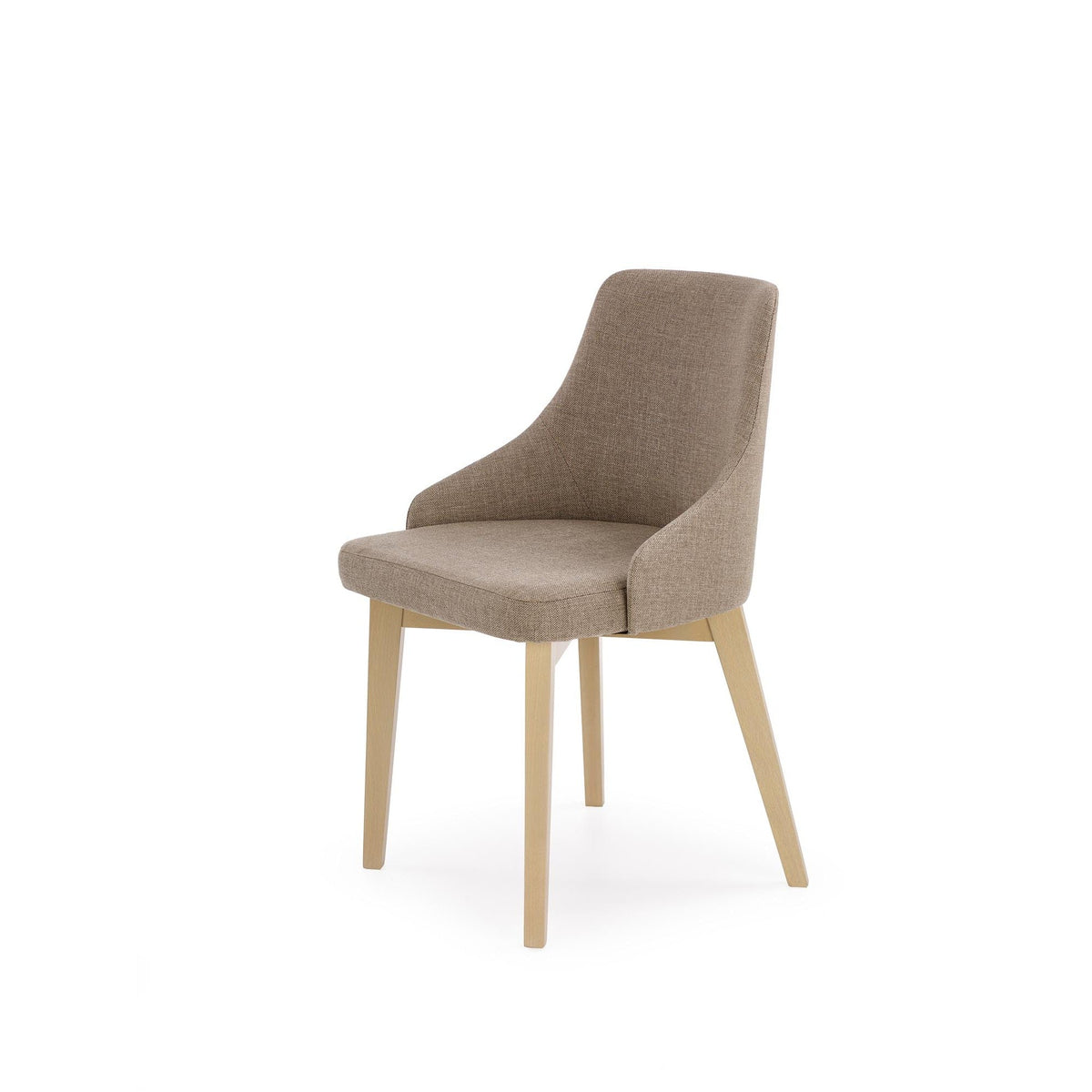 Scaun tapitat stofa bej Toledo, 55X51X82 CM