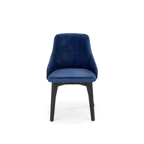 Scaun tapitat TOLEDO 3, albastru inchis, 57x56x86 cm