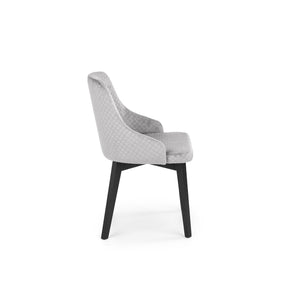 Scaun tapitat TOLEDO 3, gri, 57x56x86 cm