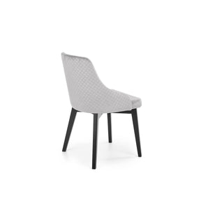 Scaun tapitat TOLEDO 3, gri, 57x56x86 cm