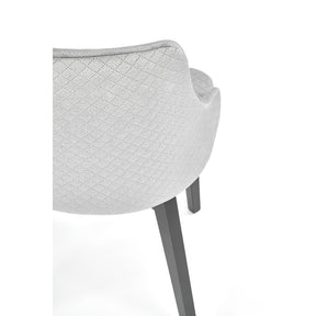 Scaun tapitat TOLEDO 3, gri, 57x56x86 cm