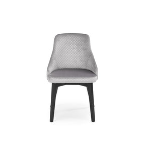 Scaun tapitat TOLEDO 3, gri, 57x56x86 cm