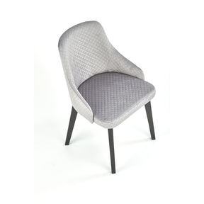 Scaun tapitat TOLEDO 3, gri, 57x56x86 cm