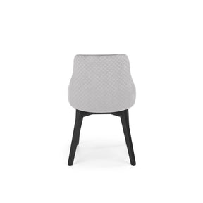 Scaun tapitat TOLEDO 3, gri, 57x56x86 cm