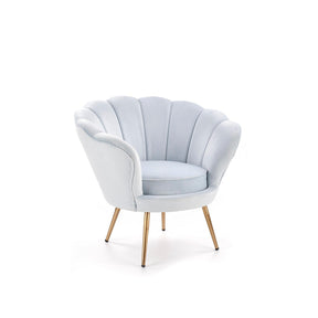 Fotoliu elegant albastru deschis Amorino, 94x76x83 cm - ACAJU 