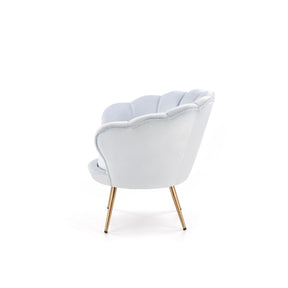 Fotoliu elegant albastru deschis Amorino, 94x76x83 cm - ACAJU 