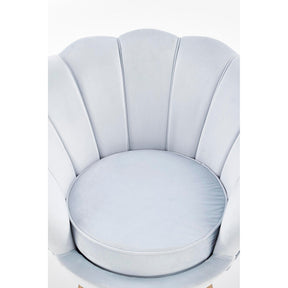 Fotoliu elegant albastru deschis Amorino, 94x76x83 cm - ACAJU 