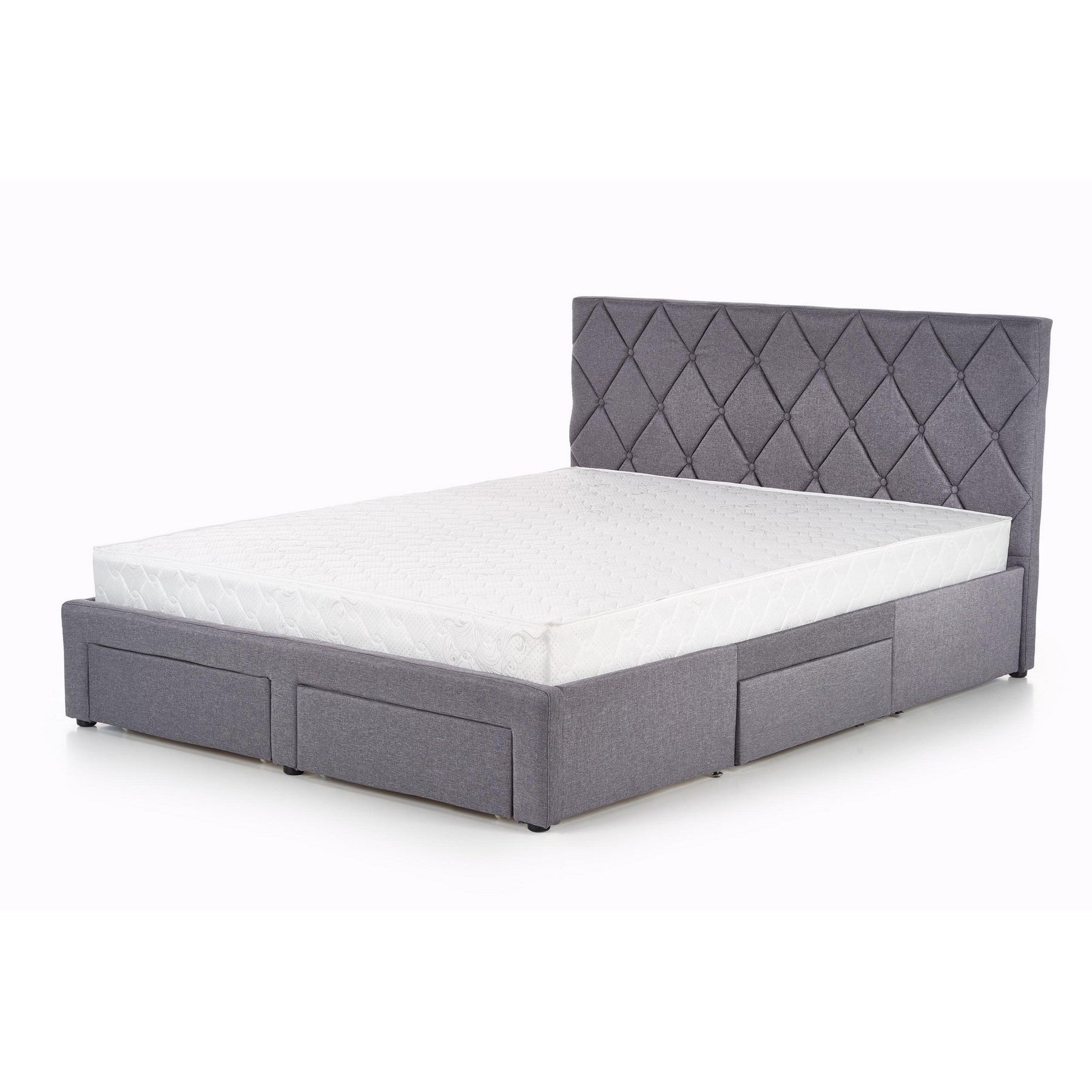 Pat de mijloc cu sertare Betina 160, somiera inclusa