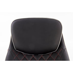 Fotoliu cu recliner Camaro, negru, 77x72/146x86/112 cm - ACAJU 