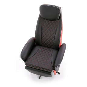 Fotoliu cu recliner Camaro, negru, 77x72/146x86/112 cm - ACAJU 