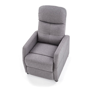 Fotoliu recliner Felipe, gri, 64x84x103 cm - ACAJU 