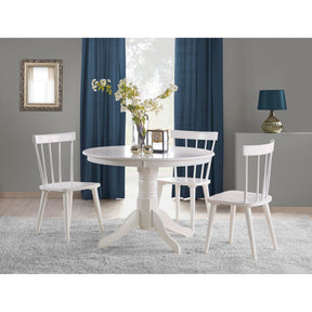 Scaun living alb Barkley, 50X45X89 CM