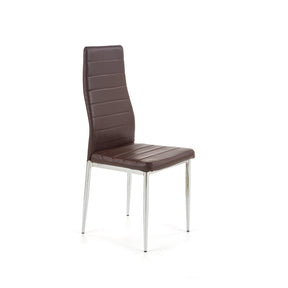 Scaune bucatarie piele maro K70, 50X41X98 CM