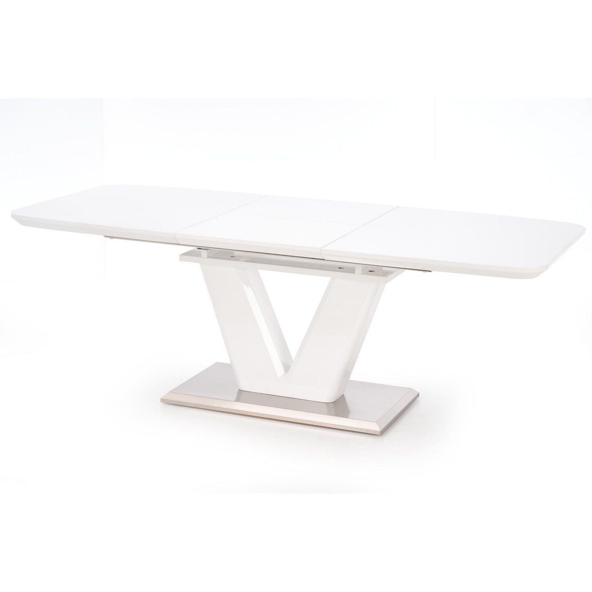 Mese sufragerie albe Mistral, 160/220X90X77 CM