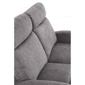 Canapea pliabila OSLO 2S, gri, 128x95x100 cm