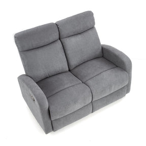 Canapea pliabila OSLO 2S, gri, 128x95x100 cm